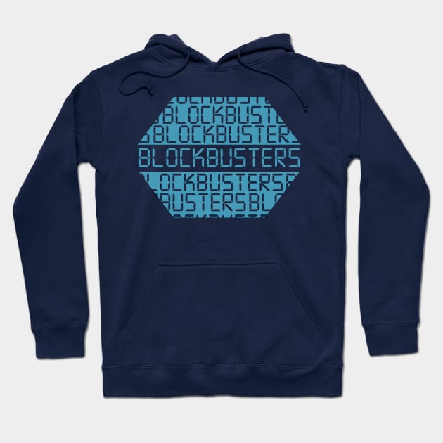 Retro 80s Blockbusters TV Quiz Show Hoodie by Meta Cortex